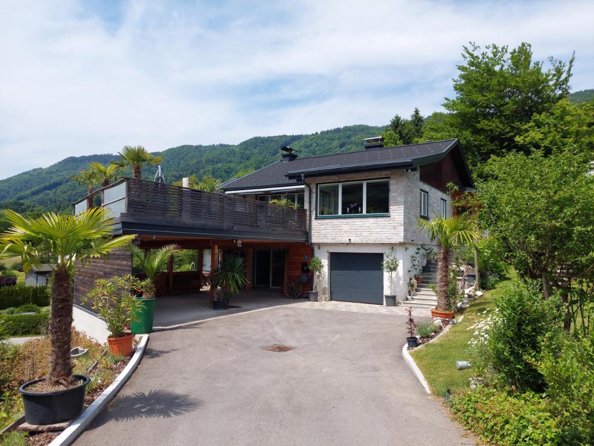 Ferienhaus Goldener Anker Unterach Am Attersee Unterach am Attersee Exterior foto